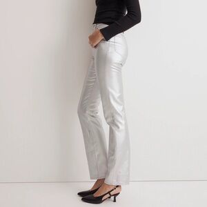 MADEWELL | The '90s Straight Jean in Silver Foil